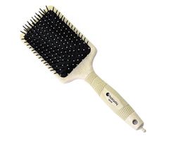 Kefa na vlasy z organického materiálu s polyamidovými štetinami Hairway Organica - béžová (08448) + darček zadarmo