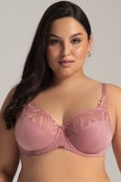 Nevyztužená podprsenka Ava Lingerie Yasemin Starorůžová 90F