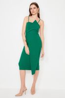 Sukienka damska Trendyol TPRSS19FZ0136/Emerald