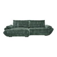 Landscape SEDACÍ SOUPRAVA, textil, tmavě zelená