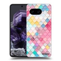 Silikónový čierny obal pre Google Pixel 8a - Farebná strecha