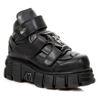 Lederschuhe Unisex - ITALI NEGRO - NEW ROCK - M.285-S41 36
