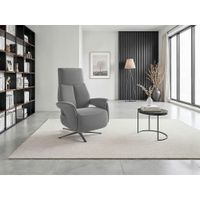 Sit & More RELAXAČNÉ KRESLO, textil, antracitová