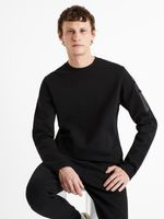 Celio Decrewyoke Sweatshirt Schwarz