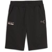 Puma PORSCHE LEGACY ESSENTIALS SHORTS Мъжки къси панталони, черно, размер