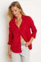 Cool & Sexy Women's Red Basic Shirt K1251