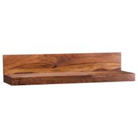 MID.YOU NÁSTĚNNÝ REGÁL, sheesham, barvy sheesham, 80/17/23 cm