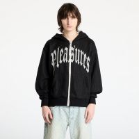 Sweter PLEASURES Twitch Knitted Zip Hoodie Black M