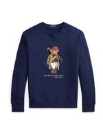 Polo Ralph Lauren Sweater majica  morsko plava / smeđa / crvena / bijela