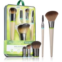 EcoTools Interchangeables™ Daily Essentials Pinselset mit Etui 5 St.