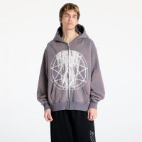 Φούτερ PLEASURES x Slipknot Nonagram Zip Hoodie Smoke XL