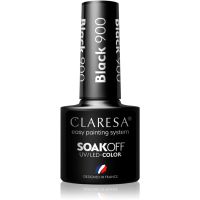 Claresa SoakOff UV/LED Color Black Gel-Nagellack Farbton 900 5 g