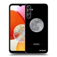 Silikónový prehľadný obal pre Samsung Galaxy A13 5G - Moon Minimal