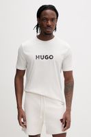 HUGO pánske bavlnené tričko Dumeo