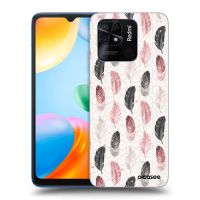 Silikónový prehľadný obal pre Xiaomi Redmi 10C - Pírka 2