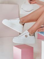 Női platform tornacipő KITNOT arany Dstreet
