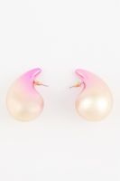 DEFACTO Women's Pink Drop Earrings