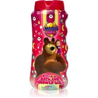 Masha & The Bear Magic Bath Bath & Shower Gel Dusch- und Badgel für Kinder 500 ml