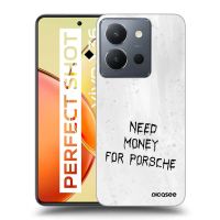 Silikónový prehľadný obal pre Vivo Y36 4G - White Fuel