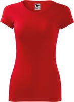 MALFINI® Dámské tričko Glance Malfini s elastanem a 95% bavlny Barva: Červená, Velikost: XS