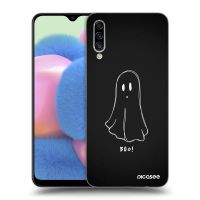 Silikónový čierny obal pre Samsung Galaxy A30s A307F - Ghost 2