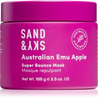 Sand & Sky Australian Emu Apple Super Bounce Mask vlažilna in posvetlitvena maska za obraz 100 g