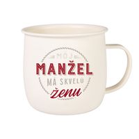 Outdoorový hrnček - Môj manžel má skvelú ženu ALBI