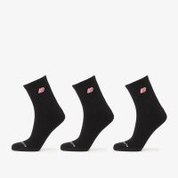 Κάλτσες New Balance Red Patch Logo Ankle 3-Pack Black S