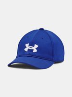 Under Armour Boy's UA Blitzing Adj Czapka z daszkiem dziecięca Niebieski