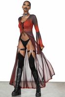 KILLSTAR - Damen Meshumhang - Everlasting Cold 4XL