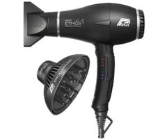 Profesionálny fén na vlasy s difuzérom Parlux Ethos - 2300 W, čierny (P ALY-ES/7) + darček zadarmo