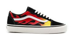 Vans Old Skool 36dx Epic Flame Unisex - Adidași Vans - Multicolor - VN0A54F3423-3.5 - Size: 3.5