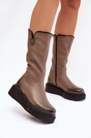 Damskie buty zimowe Zazoo
