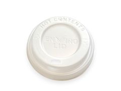 1000 ks - Viečko vypuklé biele pre pohárik s priemerom 80mm