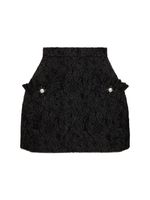Woven Jacquard Mini Skirt
