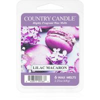 Country Candle Lilac Macaron vosek za aroma lučko 64 g