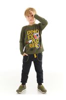 Denokids Dino Explorer Boys T-shirt Trousers Suit