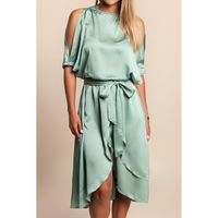 Elegantna Midi Haljina Thiena, Mint