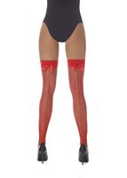 Bas Bleu Cabaret stockings with seam and bow MIKAELA 20 DEN