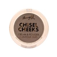 Barry M Chisel Cheeks Cream & Powder Contour Duo - Medium