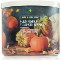 Bath & Body Works Farmhouse Pumpkin & Spice dišeča sveča 411 g