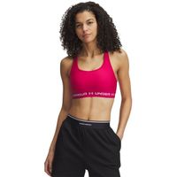 Under Armour CROSSBACK MID BRA Дамско бюстие, винен, размер