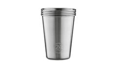 24 Bottles Party Cup 4 Pack 330ml Unisex - Pohár 24Bottles - Silver - PC_033_4pack-One-size - Size: One size