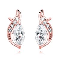 Olivie Strieborné náušnice ROSE 3067