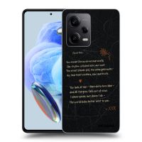 Silikónový čierny obal pre Xiaomi Redmi Note 12 Pro+ 5G - POET