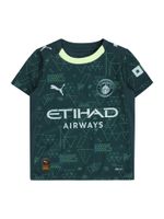 PUMA Tehnička sportska majica 'Manchester City 25/26 Viertes'  pastelno plava / svijetlozelena / tamno zelena