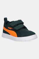 Puma sneakers pentru copii Courtflex V3 Mesh Inf culoarea portocaliu, 398086