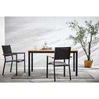 Ambia Garden ZÁHRADNÁ STOLIČKA, drevo, kov, textil