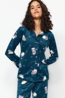 Damen Pyjama Set Trendyol Patterned