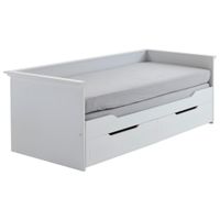 Carryhome VÝSUVNÁ POSTEĽ, 90/180/200 cm biela